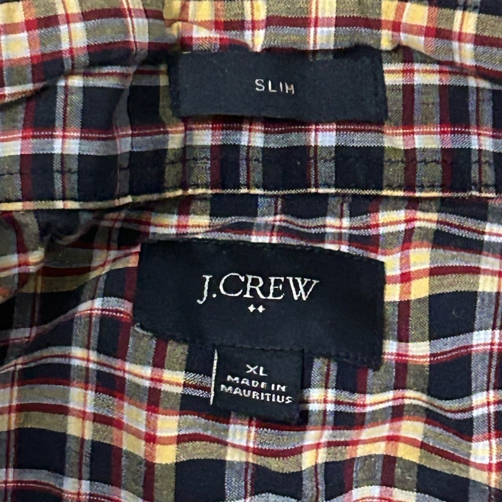 J. Crew Men’s XL Slim Fit Long Sleeve Button Down Shirt - Picture 4 of 8